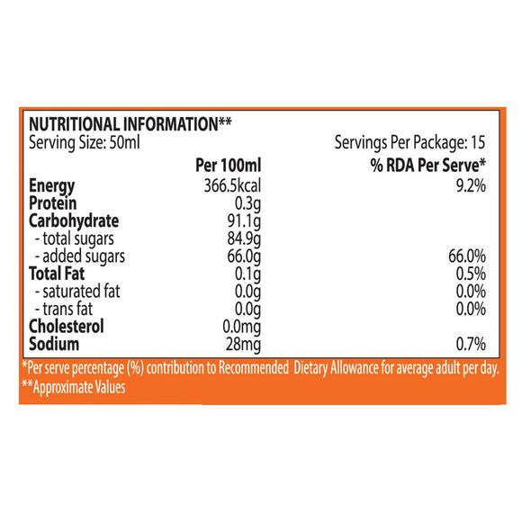 Bikano Orange Syrup 750 ml