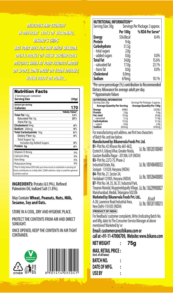 Salted Chips