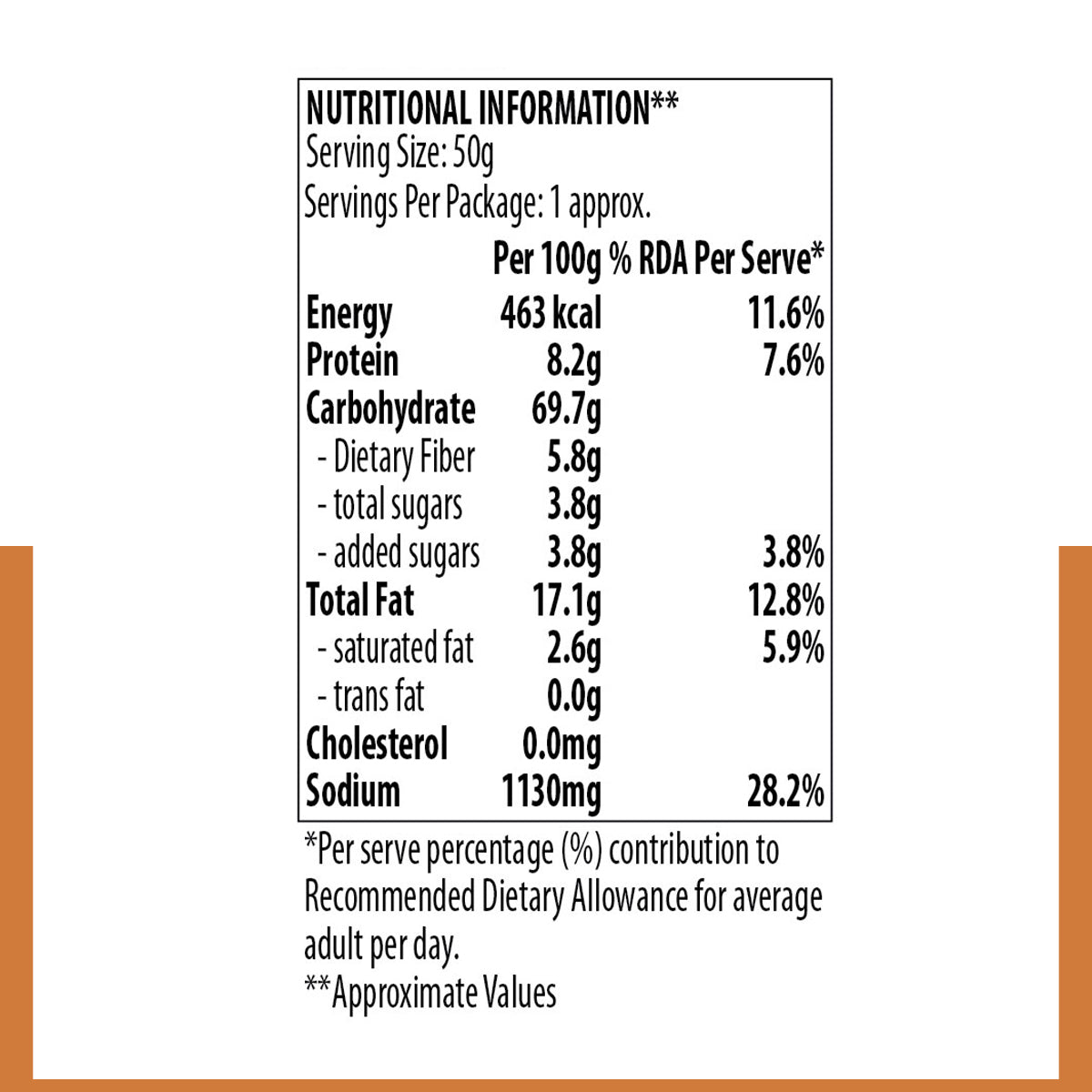 Makhana Peri Peri 50g