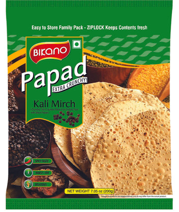 Bikano Kali Mirch Papad - Bikano