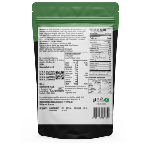Makhana Pudina Masala 50g