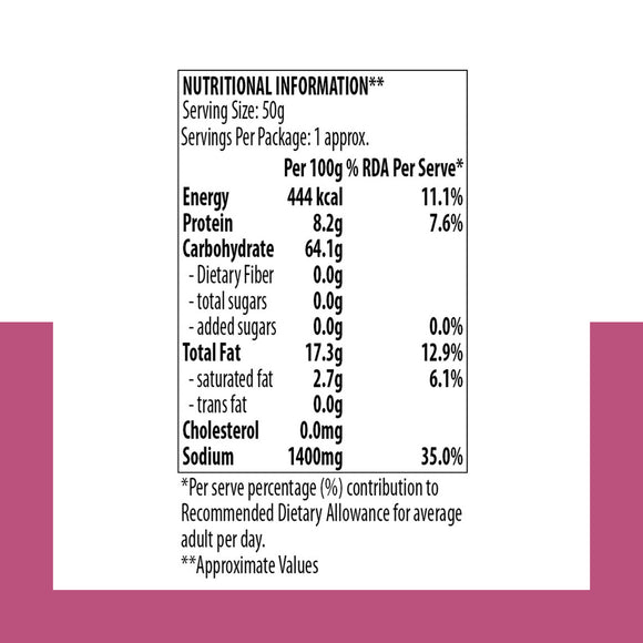 Makhana Himalayan Salt 50g