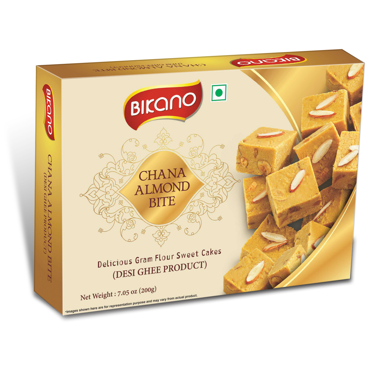 Chana Almond Bite