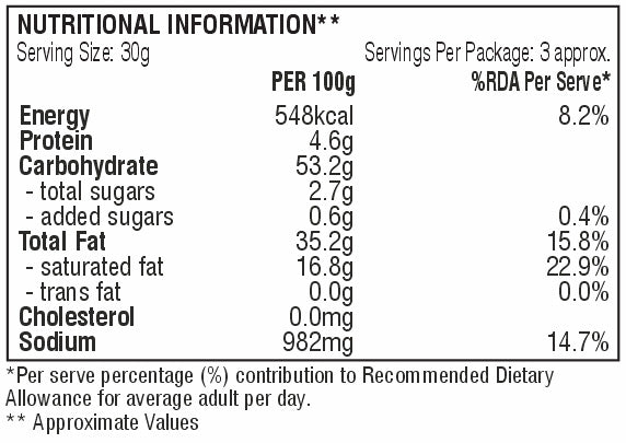 Chatax Masala Sticks 100g