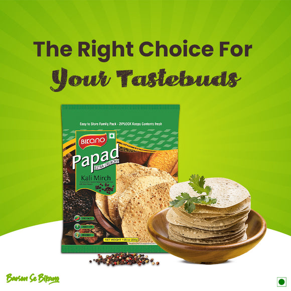 Kali Mirch Papad